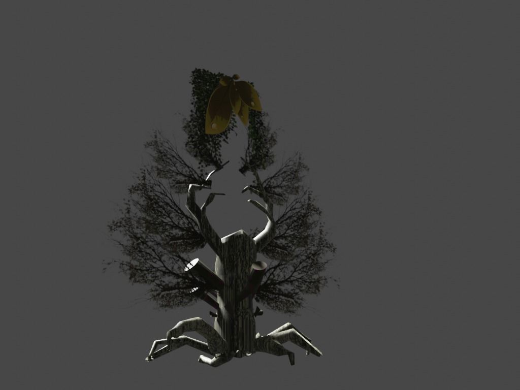 Leaf Tree 3D model_3