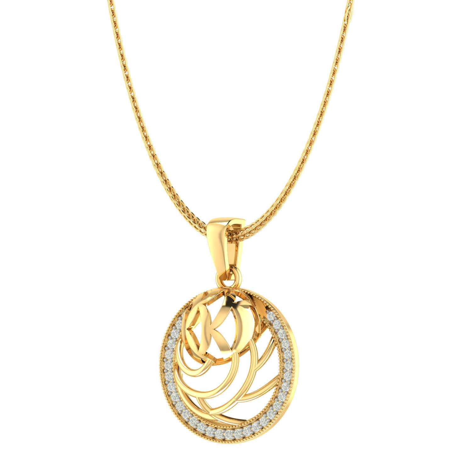  Ring Earrings Pendant combo - 128 3D print model_7