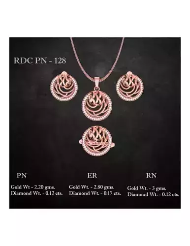  Ring Earrings Pendant combo - 128 3D print model