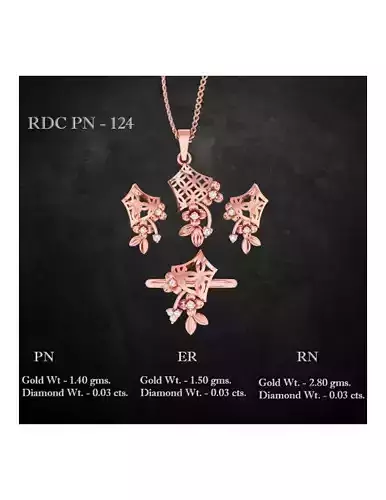  Ring Earrings Pendant combo - 124 3D print model