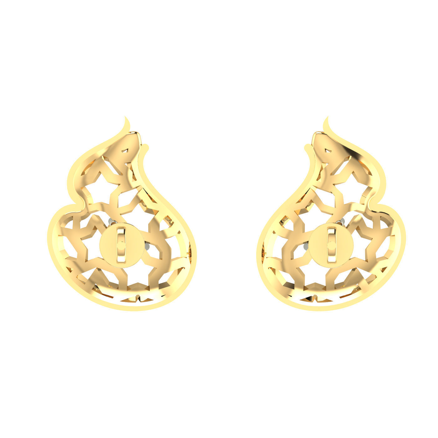 Ring Earrings Pendant combo - 122 3D print model_2