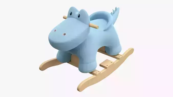 Crocodile baby rocking chair