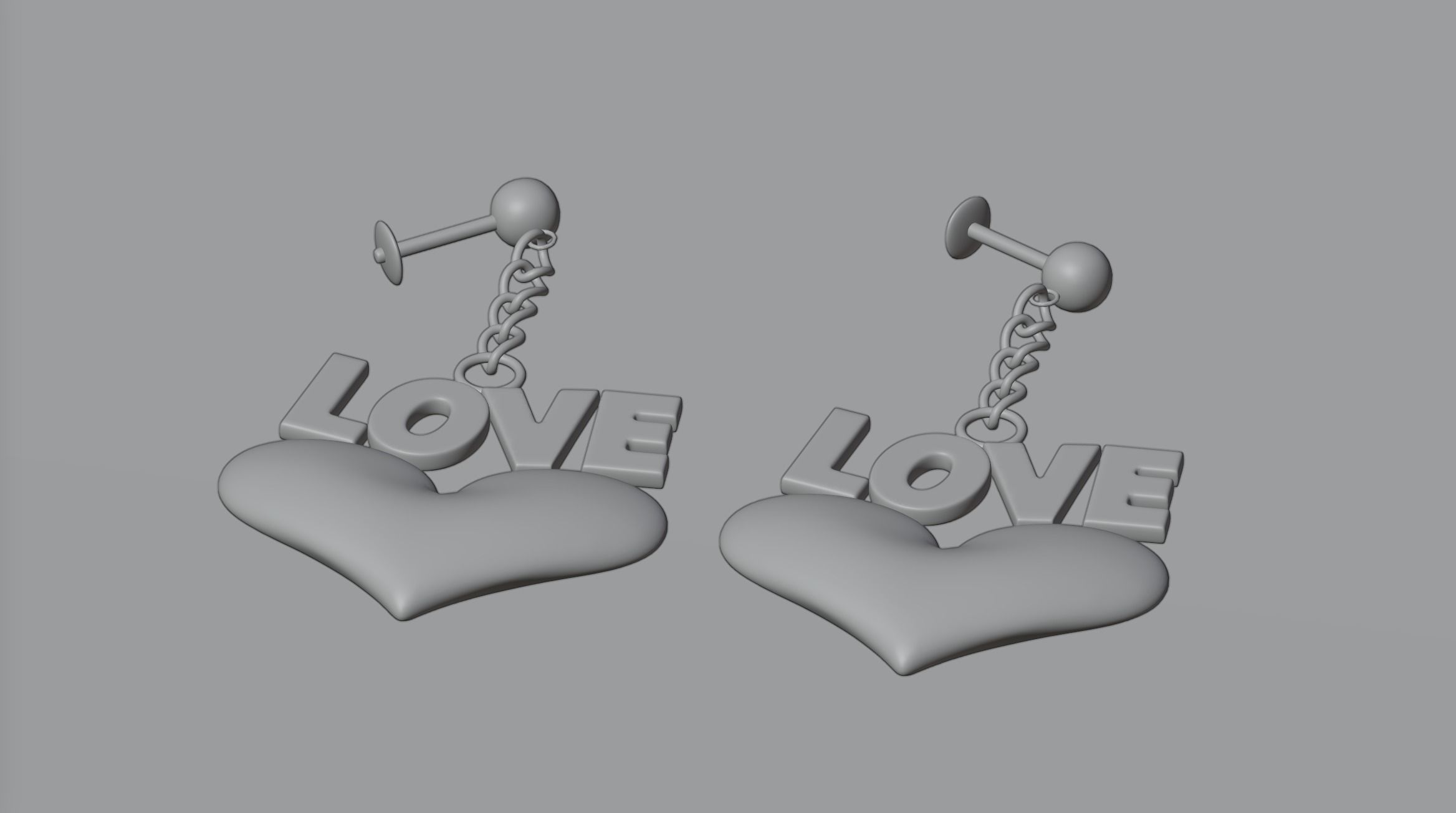 Earrings 10 3D model_1