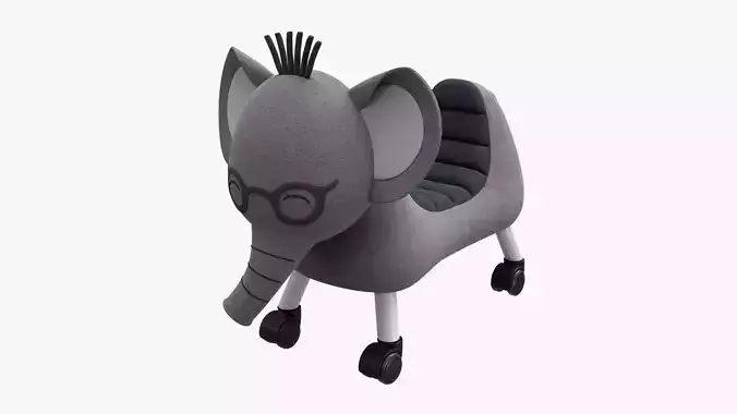 Elephant baby ride-on