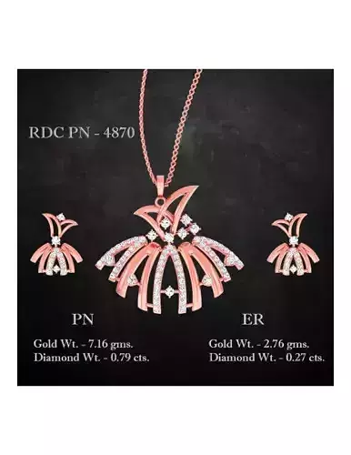 Pendant Earrings combo - 4870