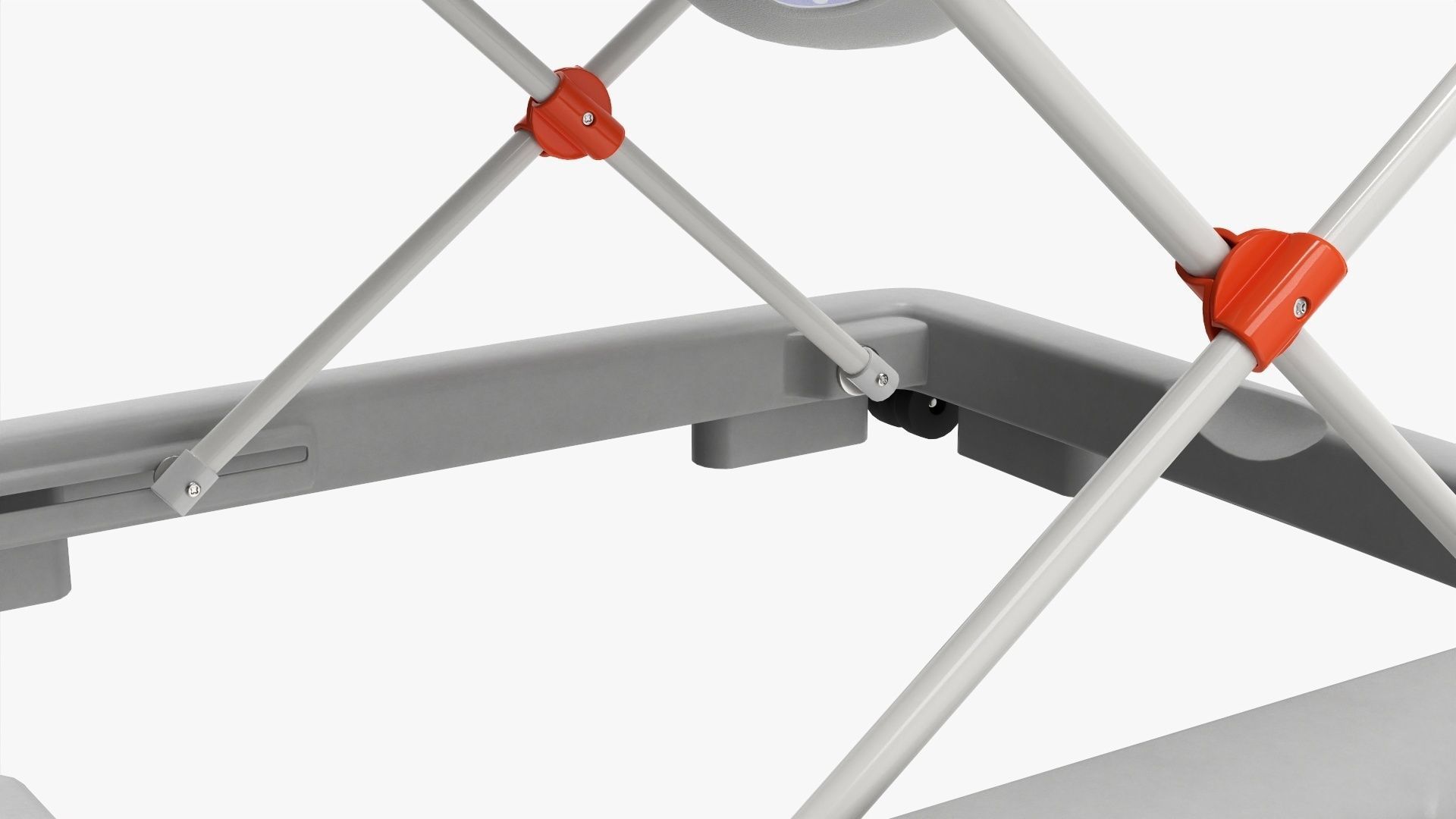 Go round baby walker 3D model_5