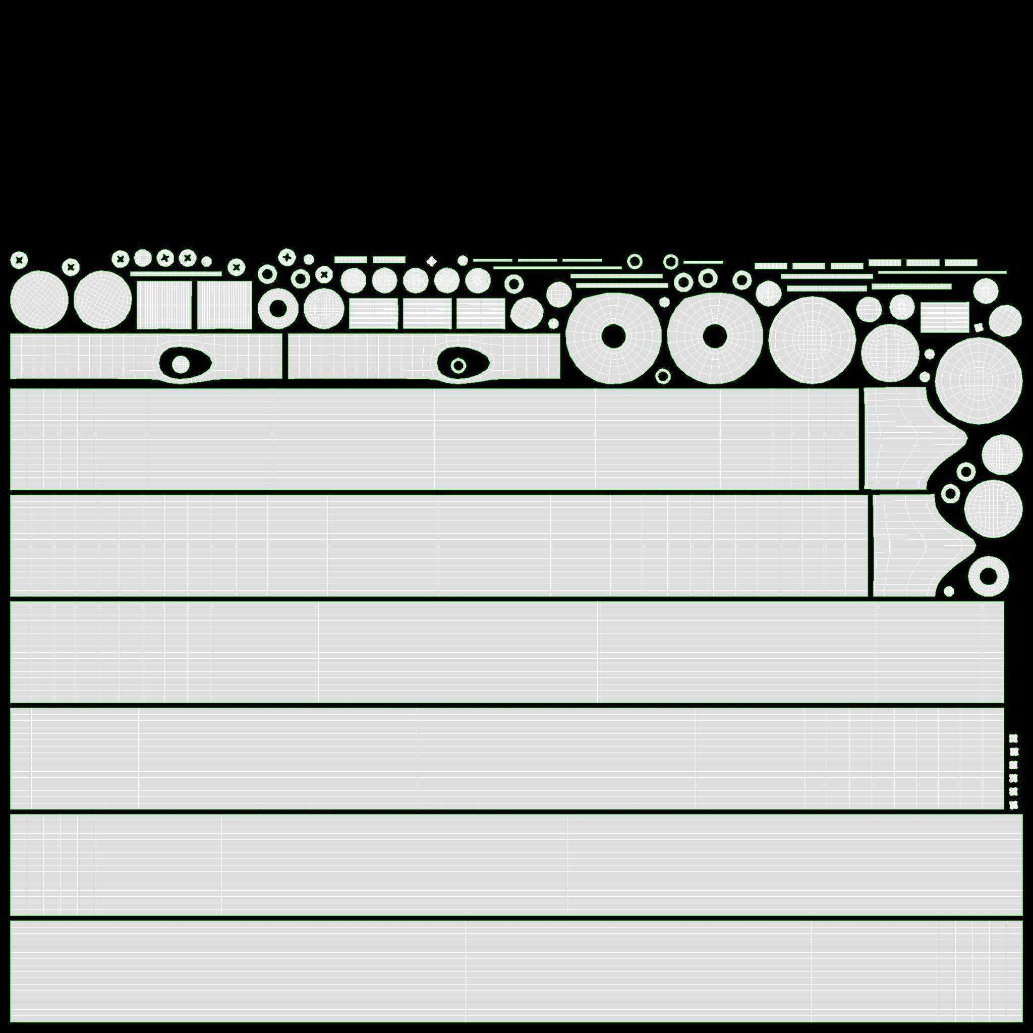 Go round baby walker 3D model_17