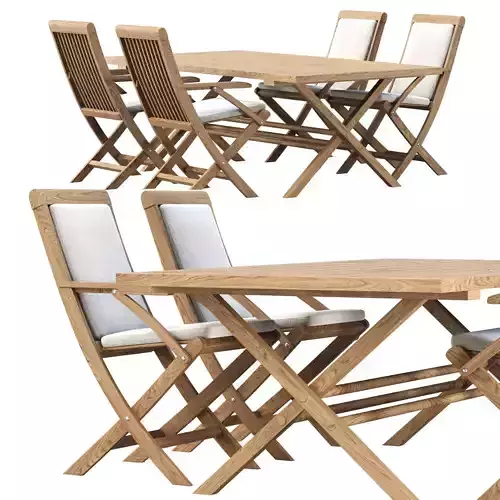 Alesso outdoor furniture set v01 