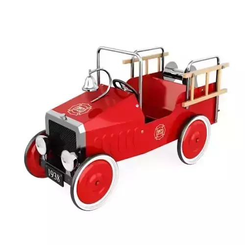 Vintage 1938 Red Toy Car