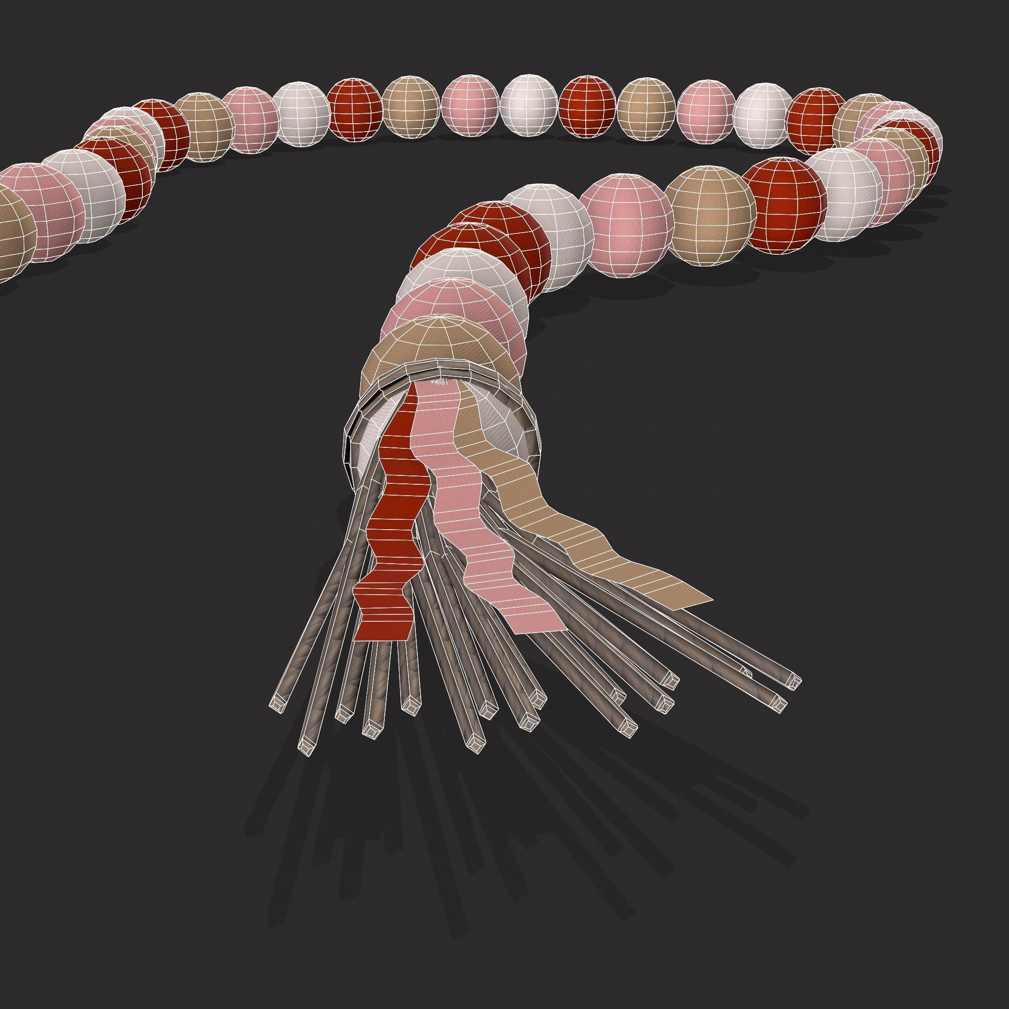 Valentines Heart Trinket and Cookies 3D Model Collection_49