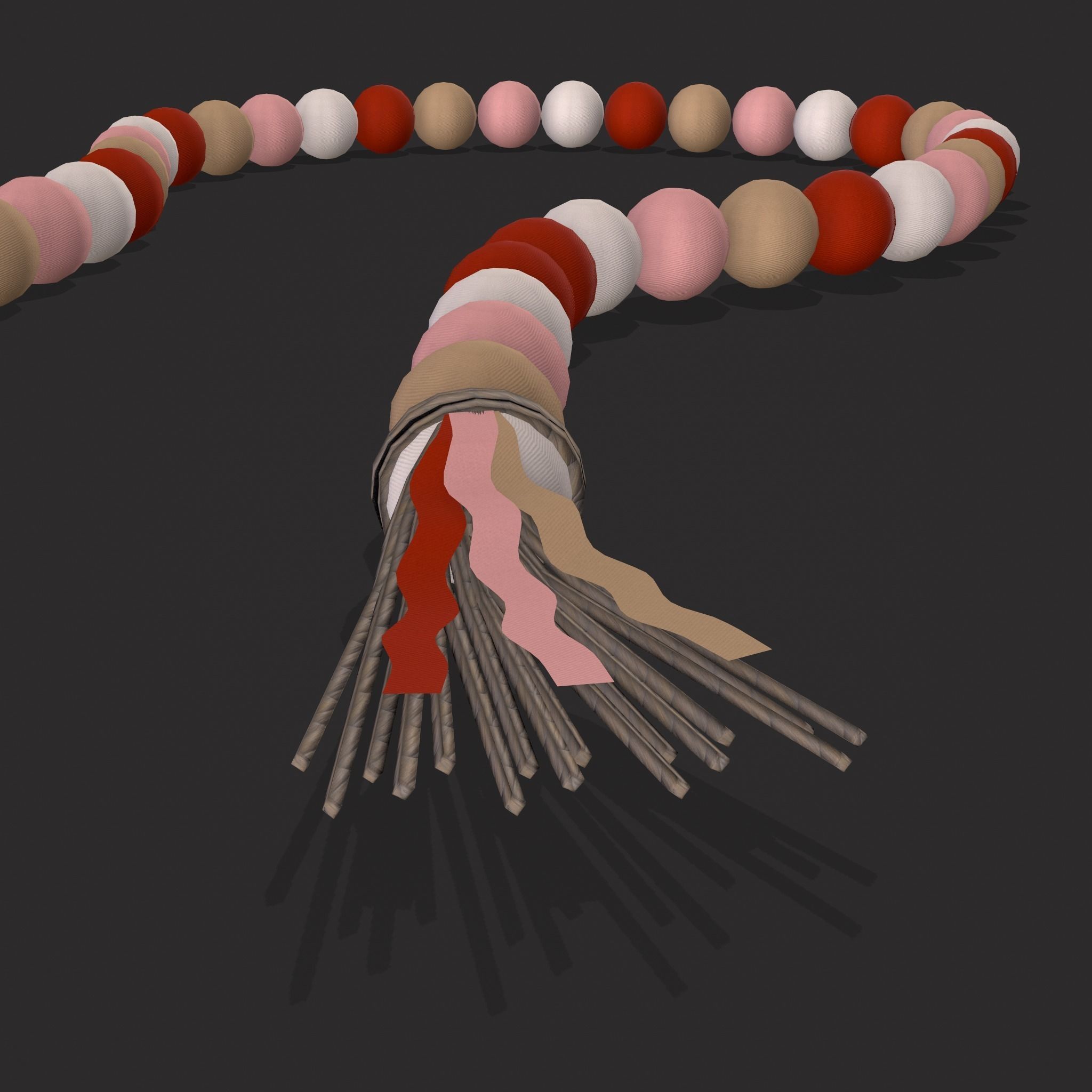 Valentines Heart Trinket and Cookies 3D Model Collection_48