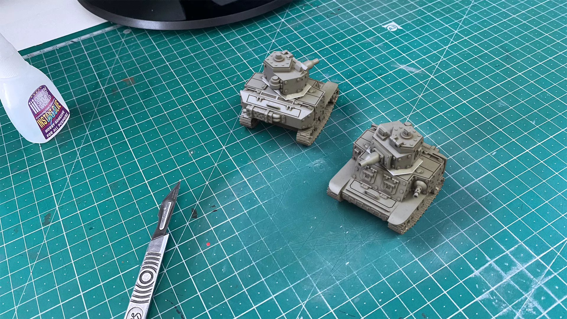 WW2 American M3 Scout Grot Tank 3D print model