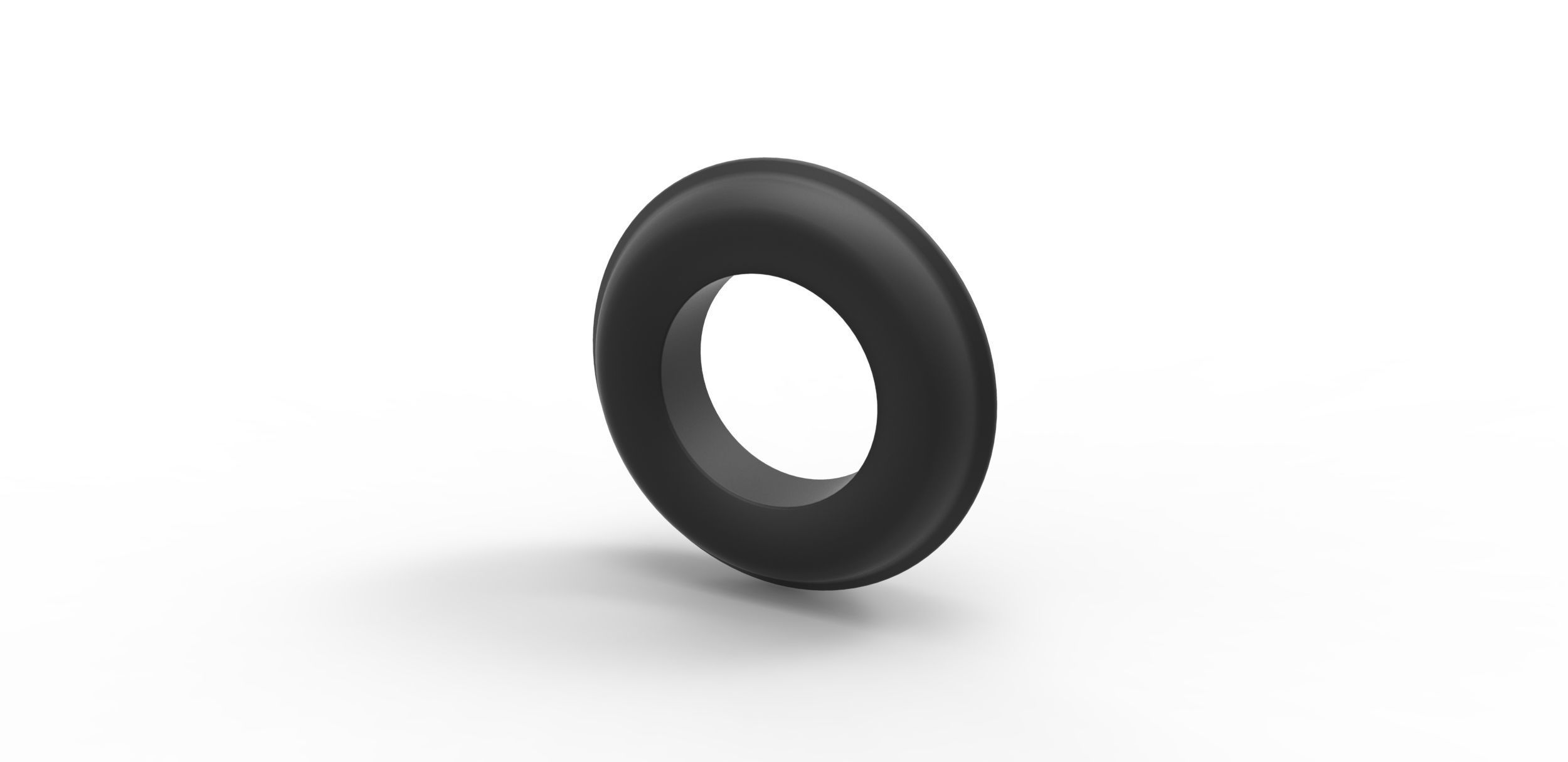 Dune buggy front tire Scale 1 to 10 3D print model_7