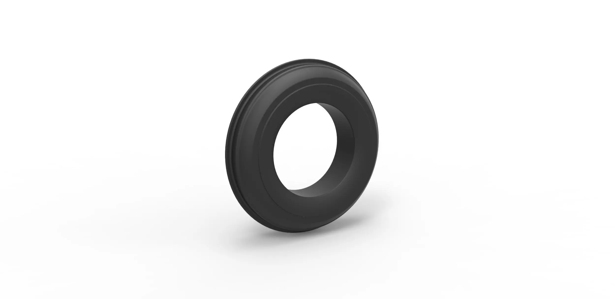 Dune buggy front tire Scale 1 to 10 3D print model_0
