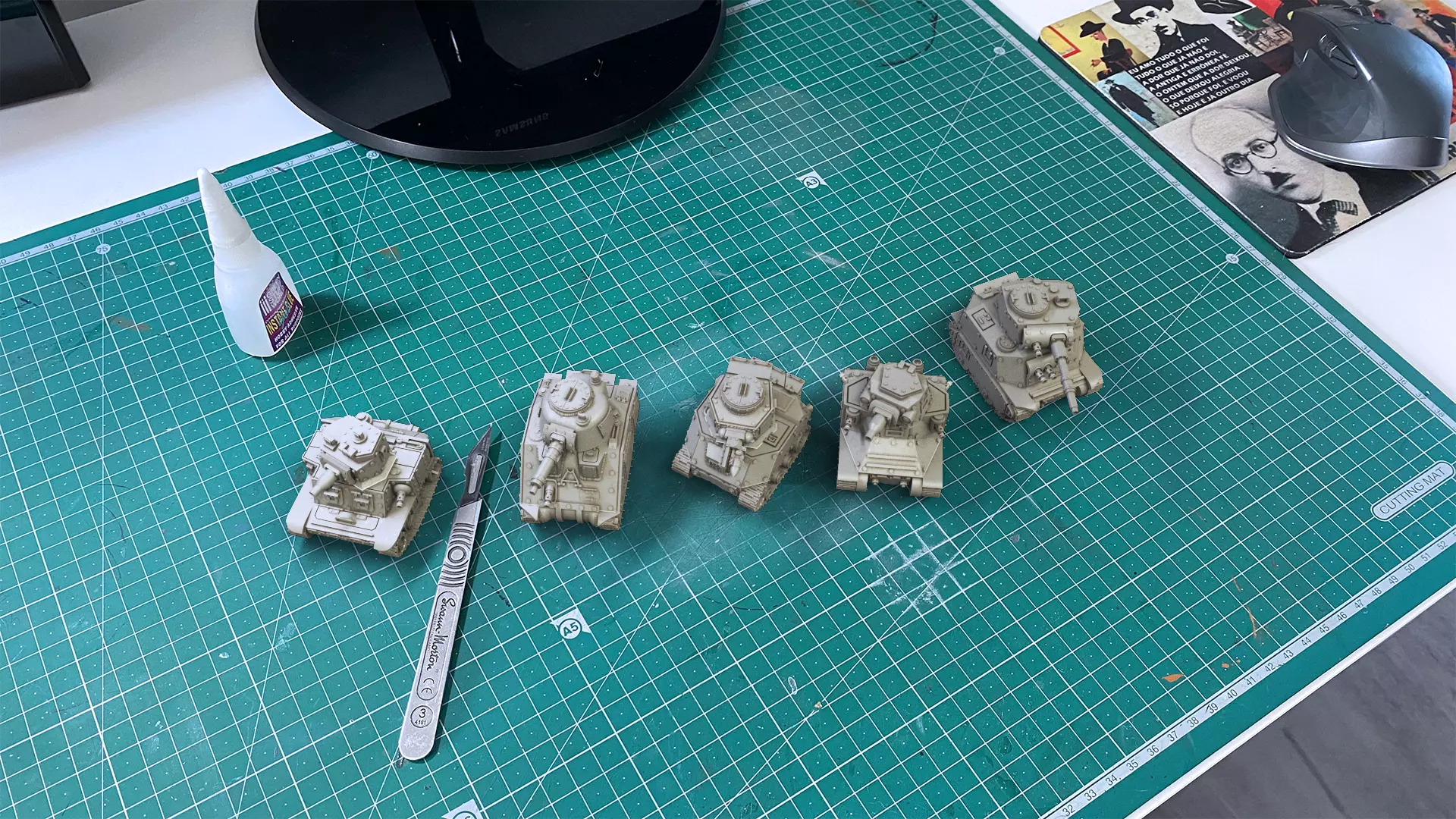 WW2 American Grot Tanks 3D print model_0
