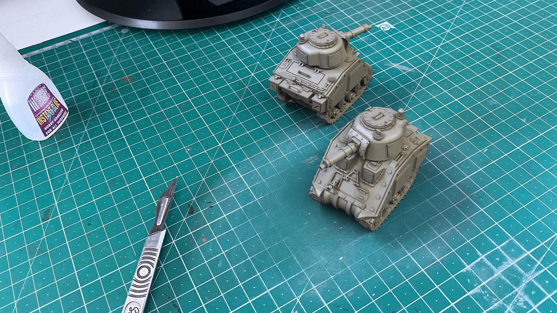 WW2 American Grot Tanks 3D print model_3