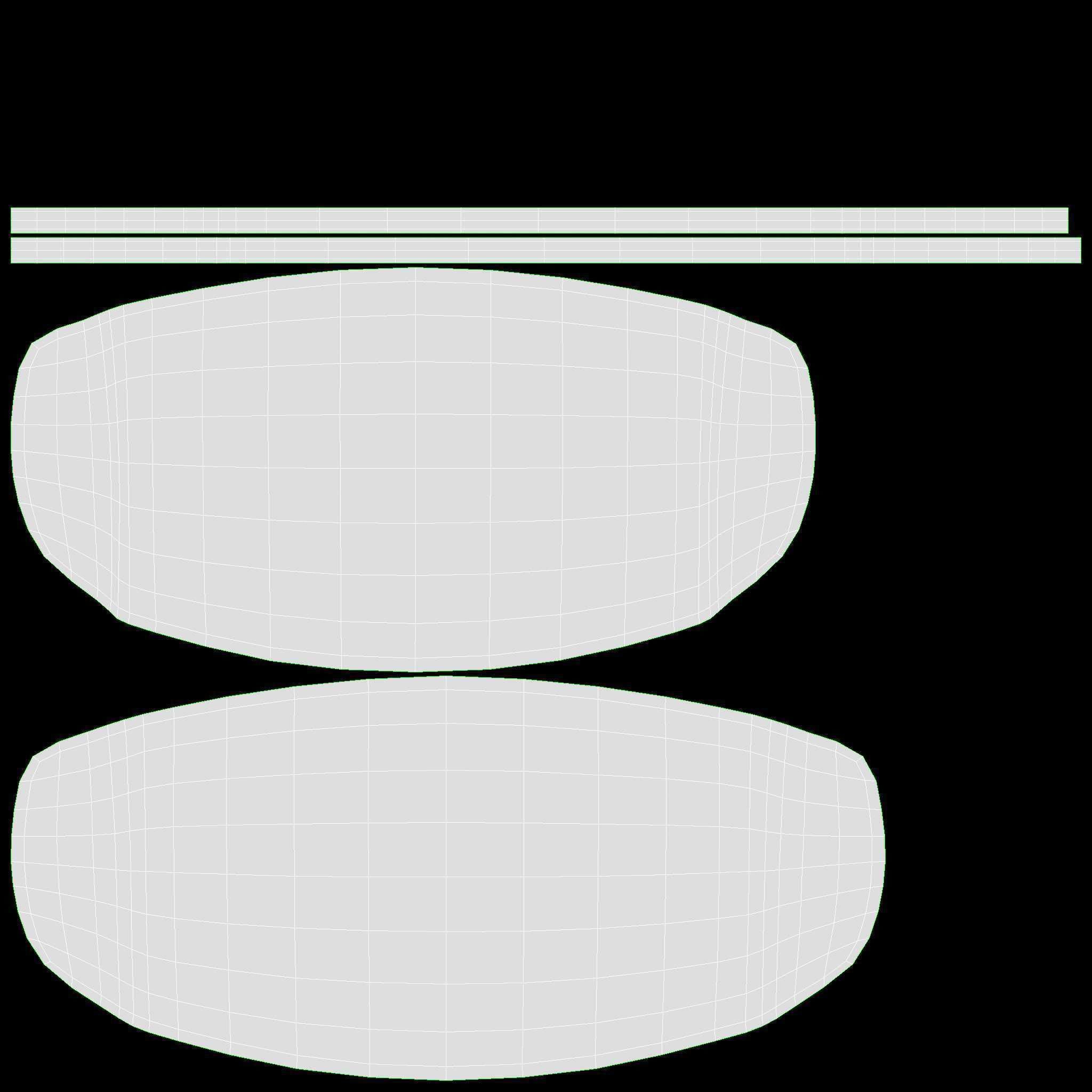 Black top hat with googles 3D model_12