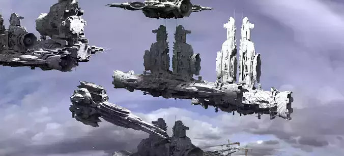 Sci-Fi Droid Prowler Base Facilities 11 