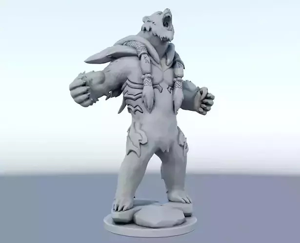 volibear League of Legends 3D print model 3D print model