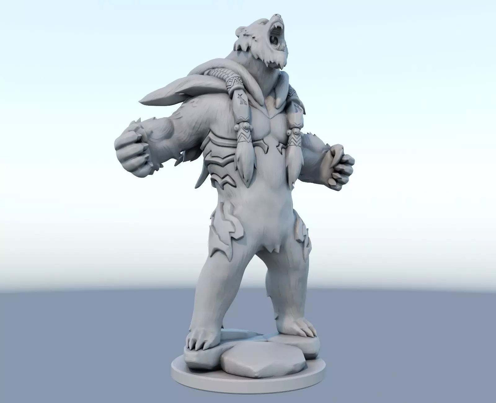 volibear League of Legends 3D print model 3D print model_0