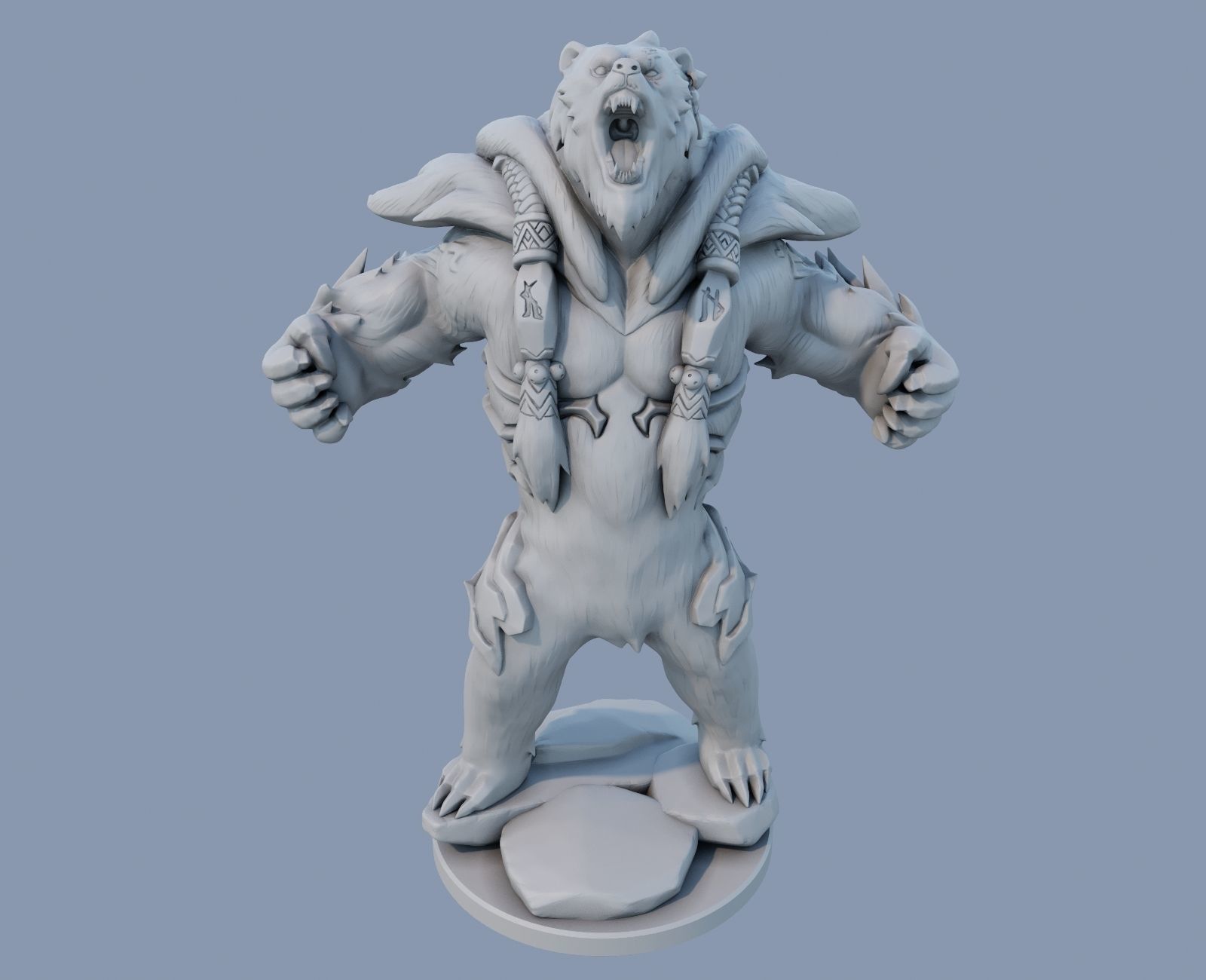 volibear League of Legends 3D print model 3D print model_10