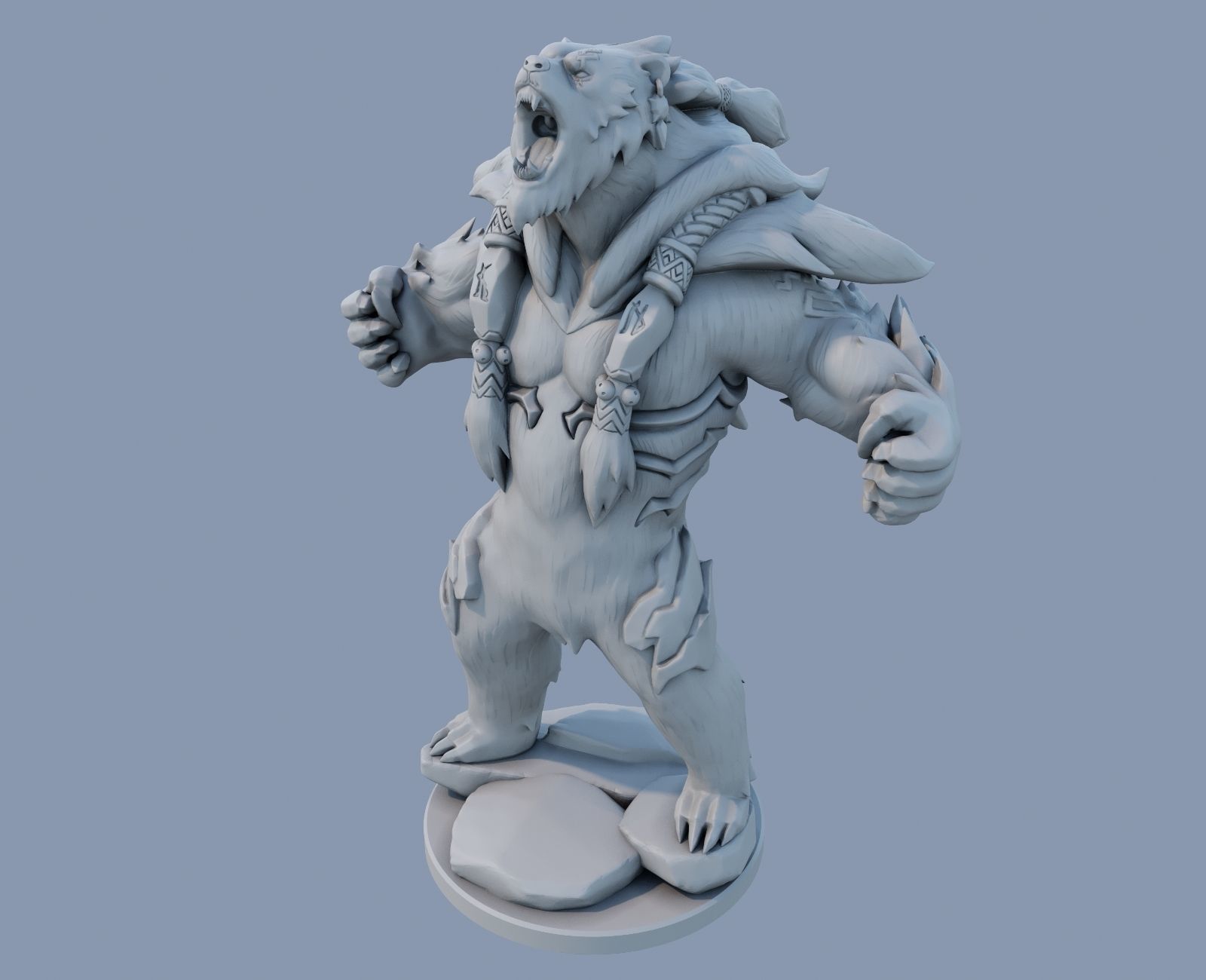 volibear League of Legends 3D print model 3D print model_2