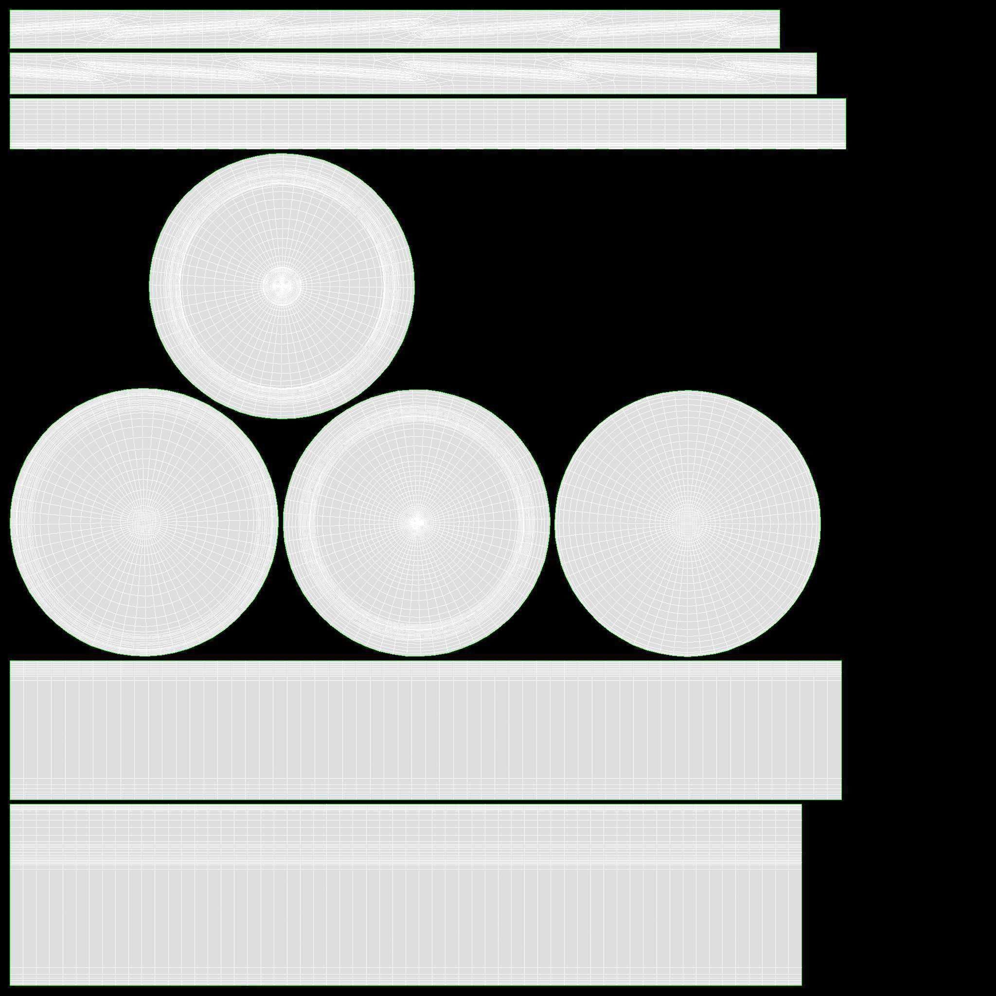 Body care mockup set 3D model_9