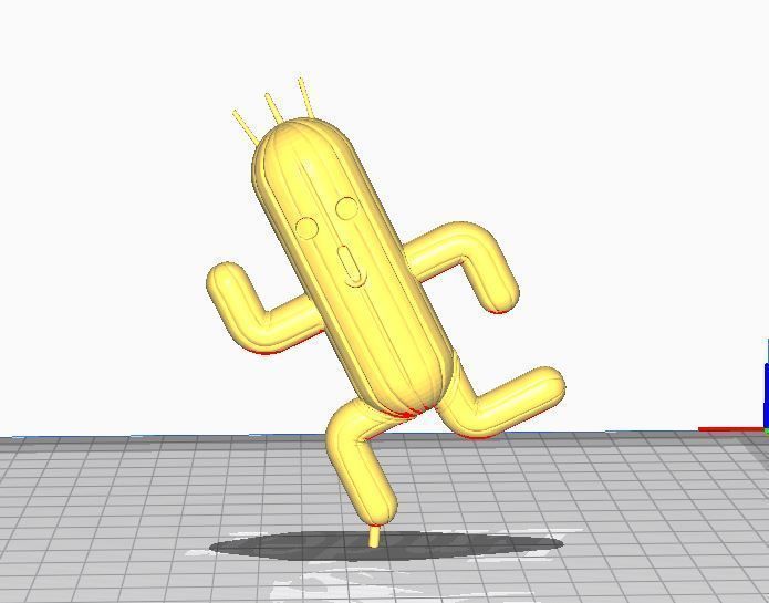 Cactuar Final Fantasy printable model 3D print model_2