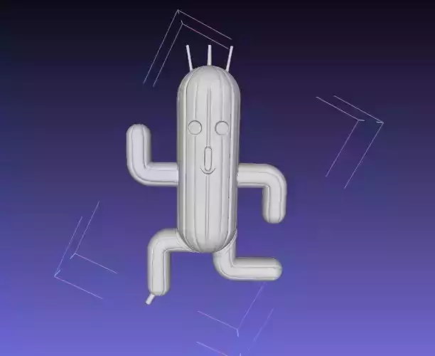 Cactuar Final Fantasy printable model 3D print model