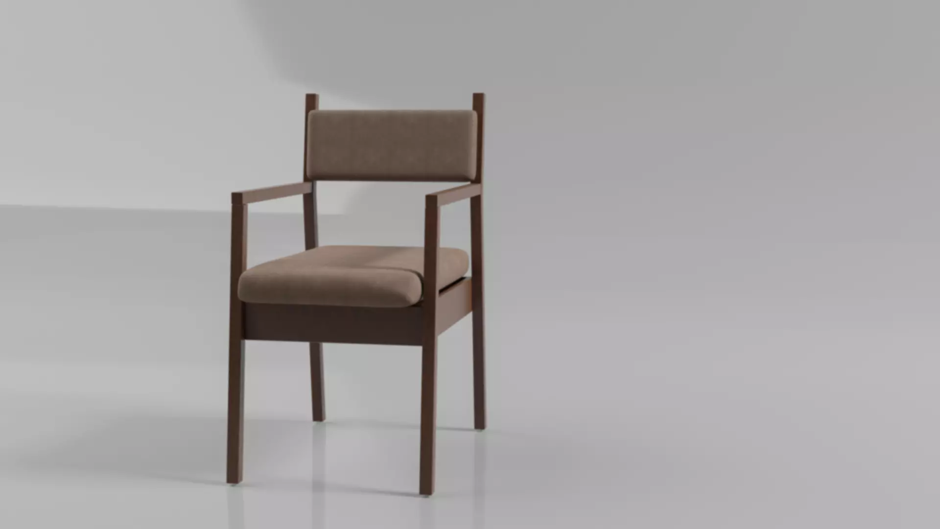 Beautiful chair Free low-poly 3D model