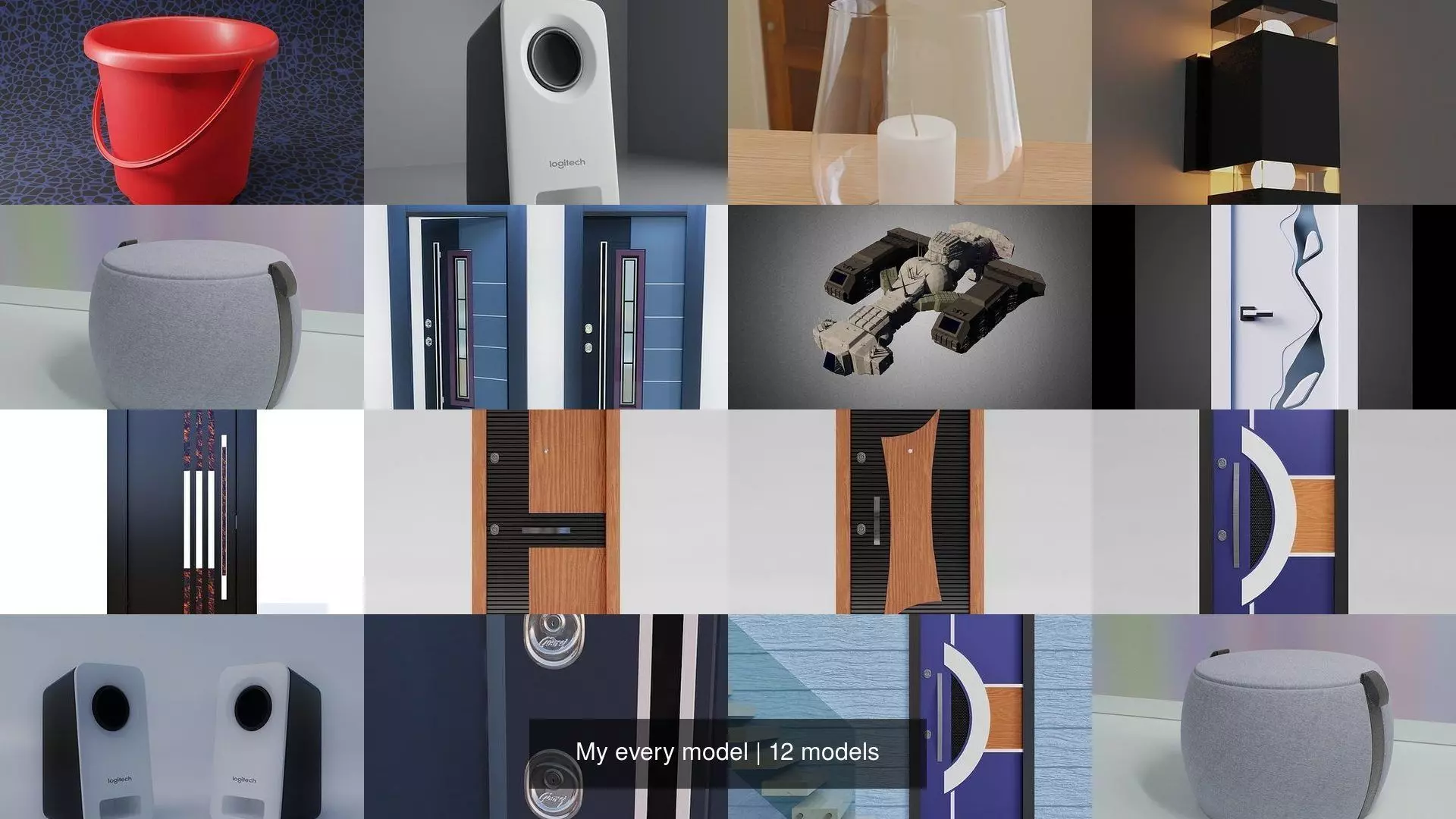 My every model 3D Model Collection_0