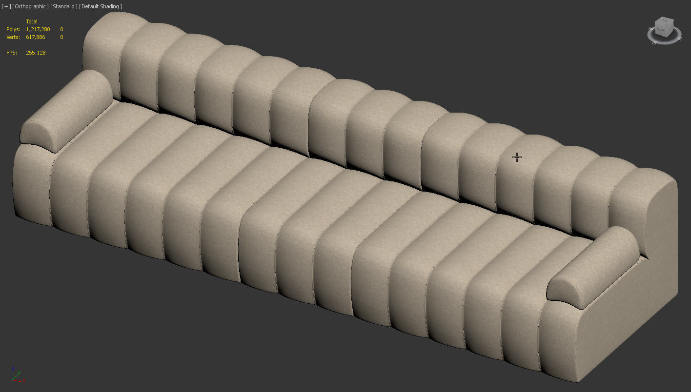 STUDIO 3 Sofa by Norr11 3D model_9