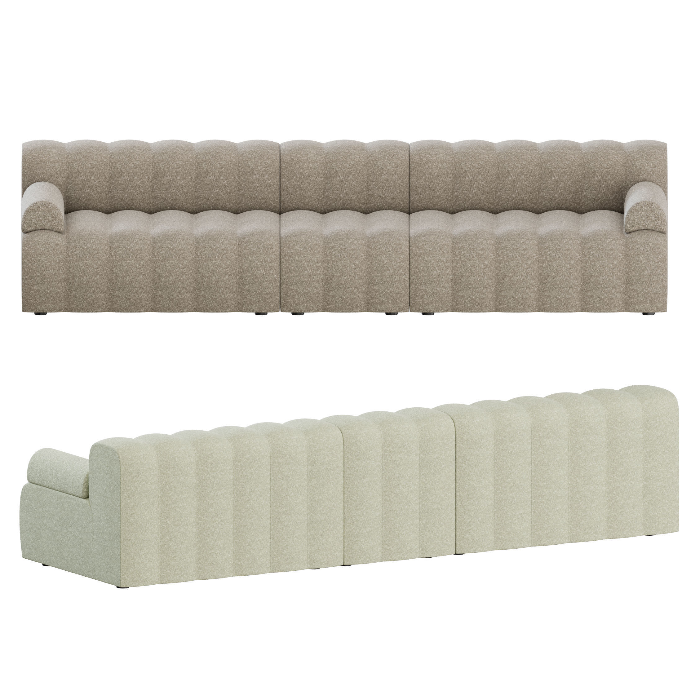 STUDIO 3 Sofa by Norr11 3D model_5