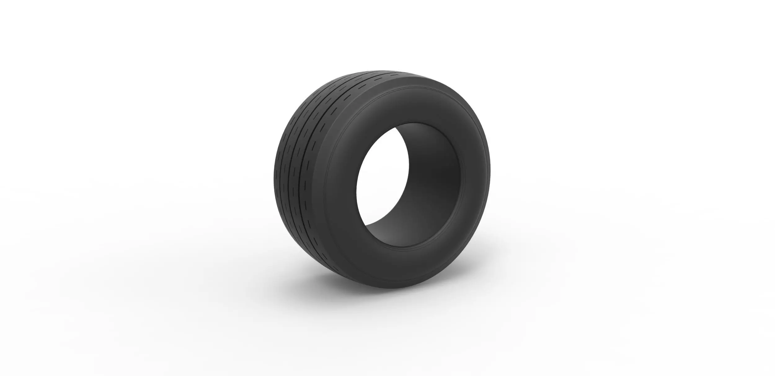 Race tire Scale 1 to 10 3D print model_0