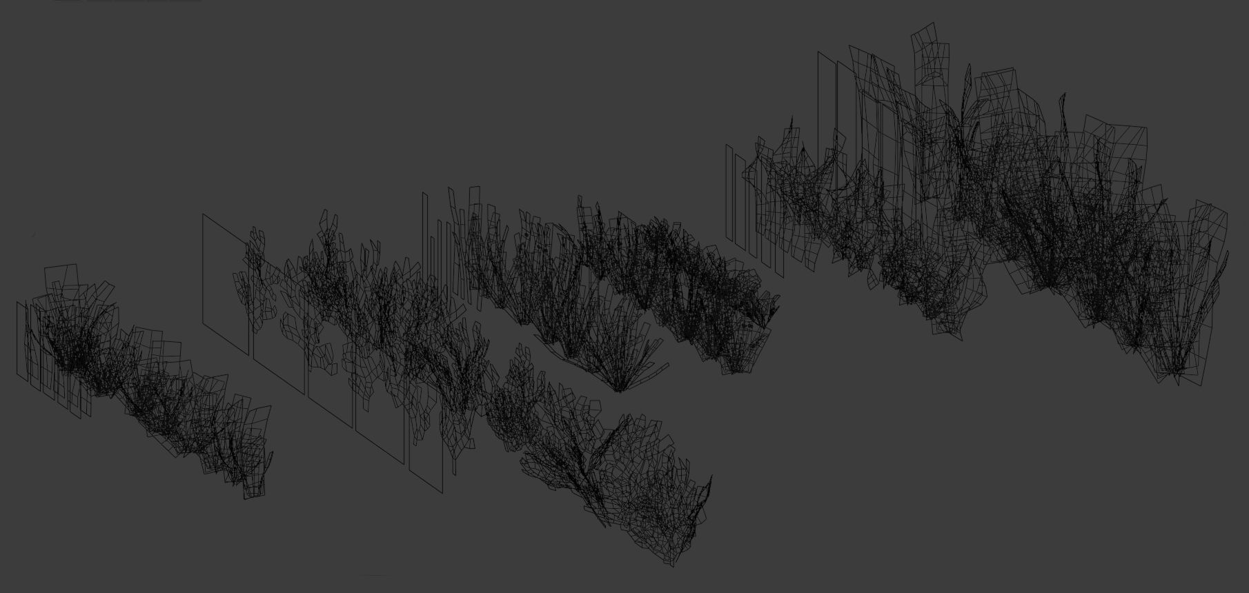 Glowing alien herbs 5 Low-poly 3D model_12