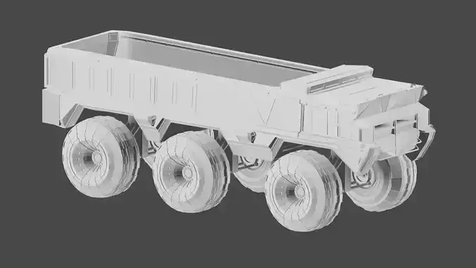 Truck wheeled vehicle
