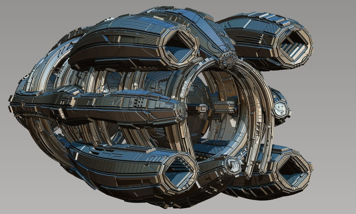 space equipment node 00104 3D model_6