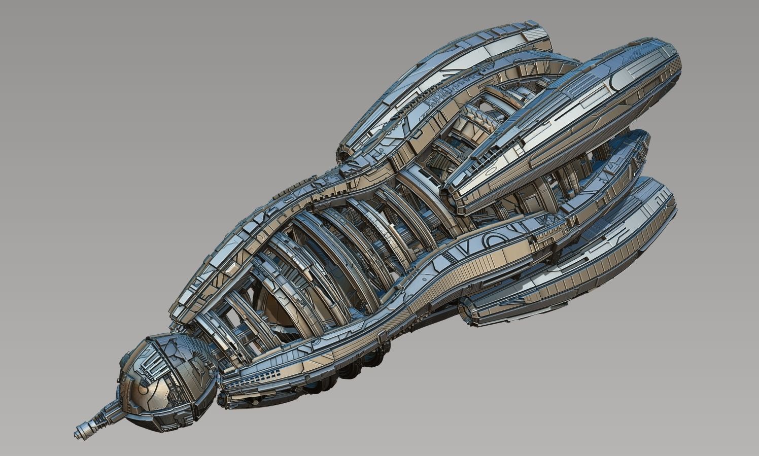 space equipment node 00104 3D model_9