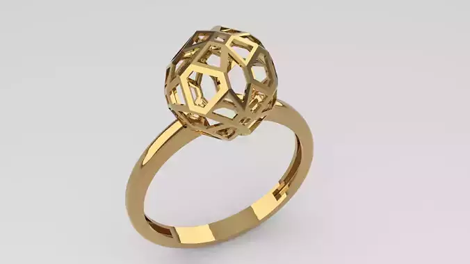  Prism Ring 3D print model
