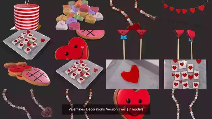 Valentines Decorations Version Two 