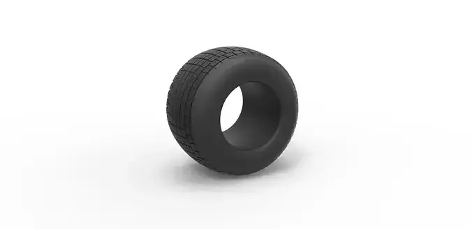 Race tire 2 Scale 1 to 10