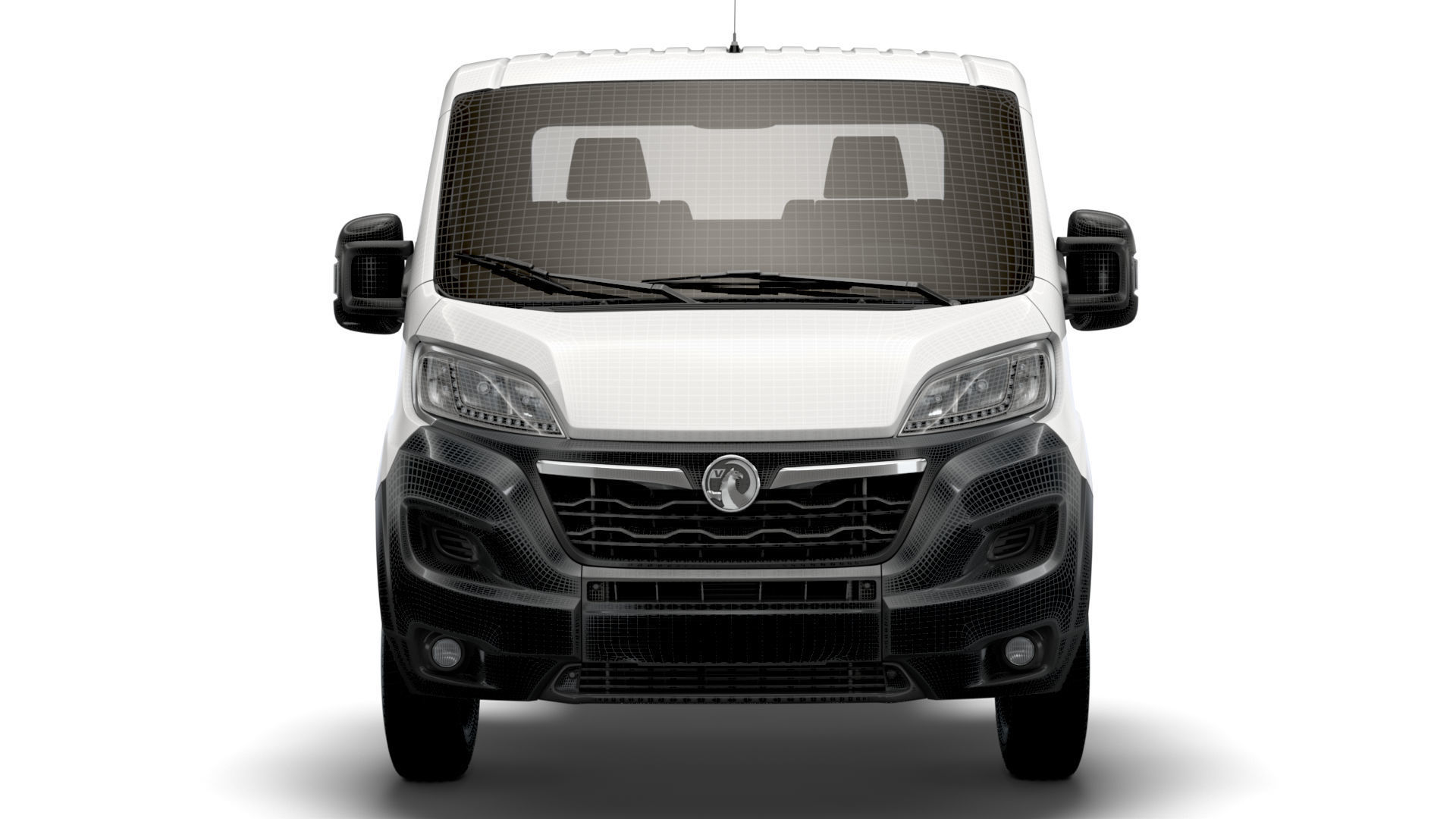 Vauxhall Movano Chassis Truck Single Cab 3000WB 2022 3D model_18