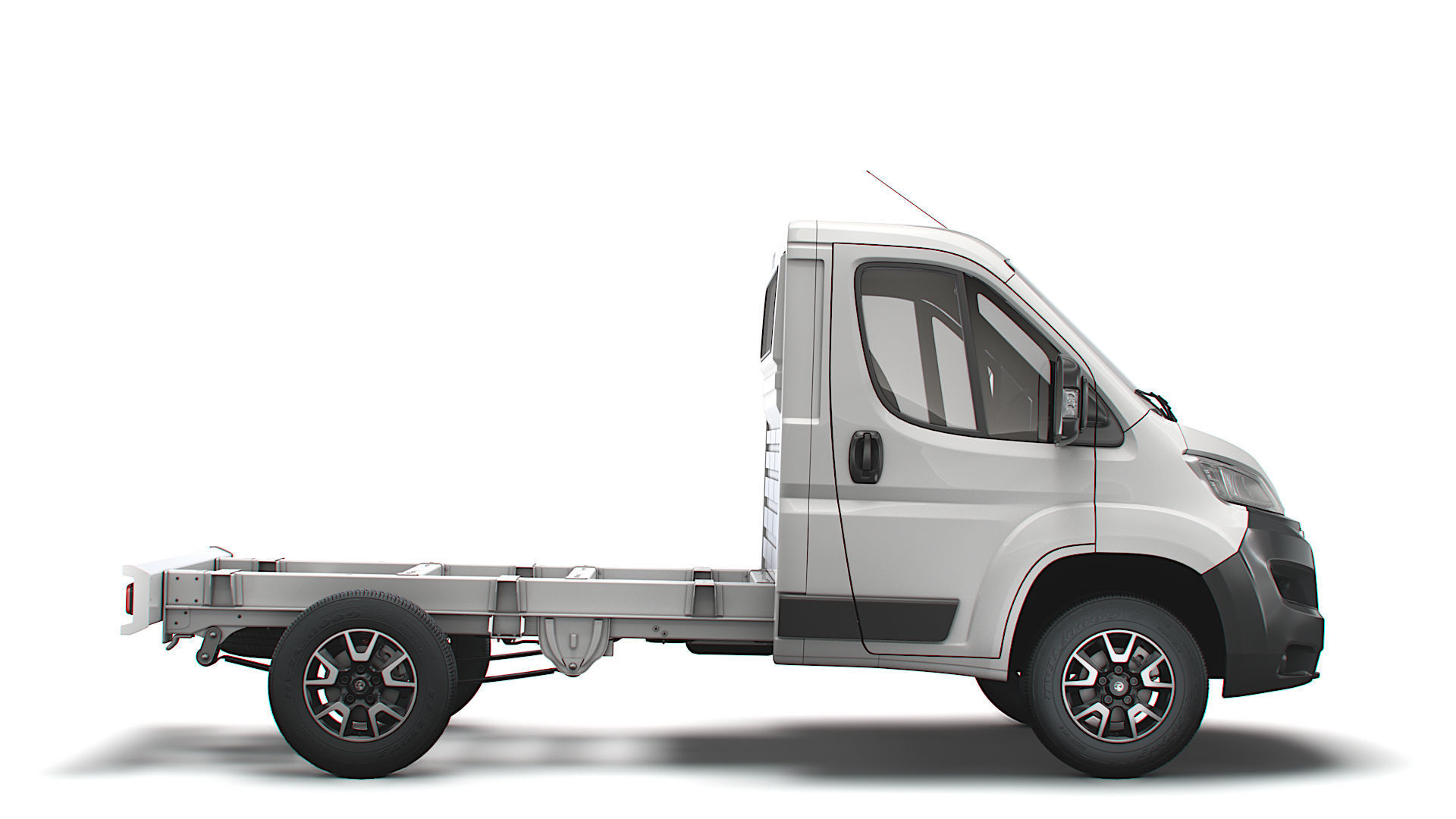 Vauxhall Movano Chassis Truck Single Cab 3000WB 2022 3D model_1