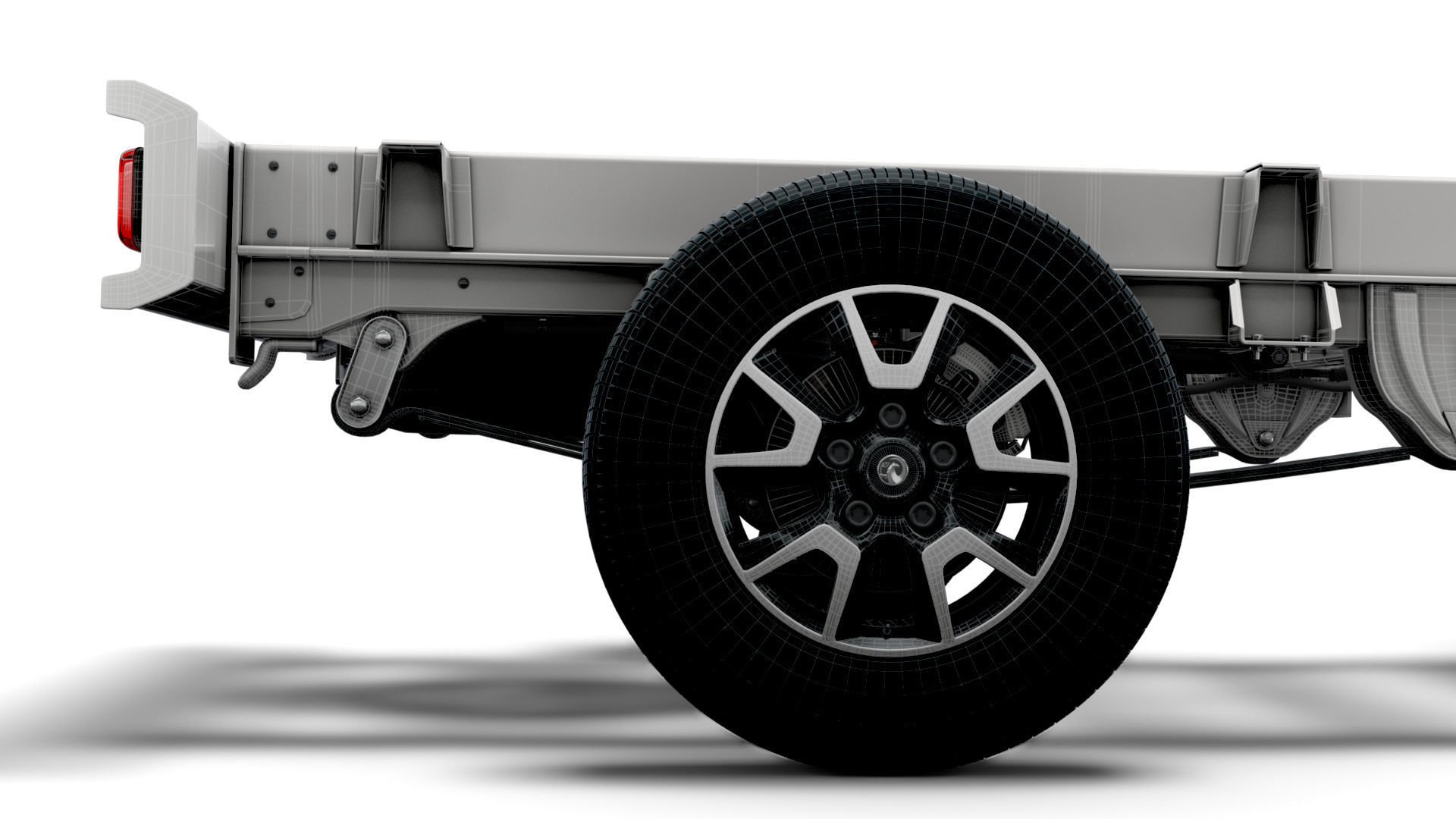 Vauxhall Movano Chassis Truck Single Cab 3000WB 2022 3D model_21