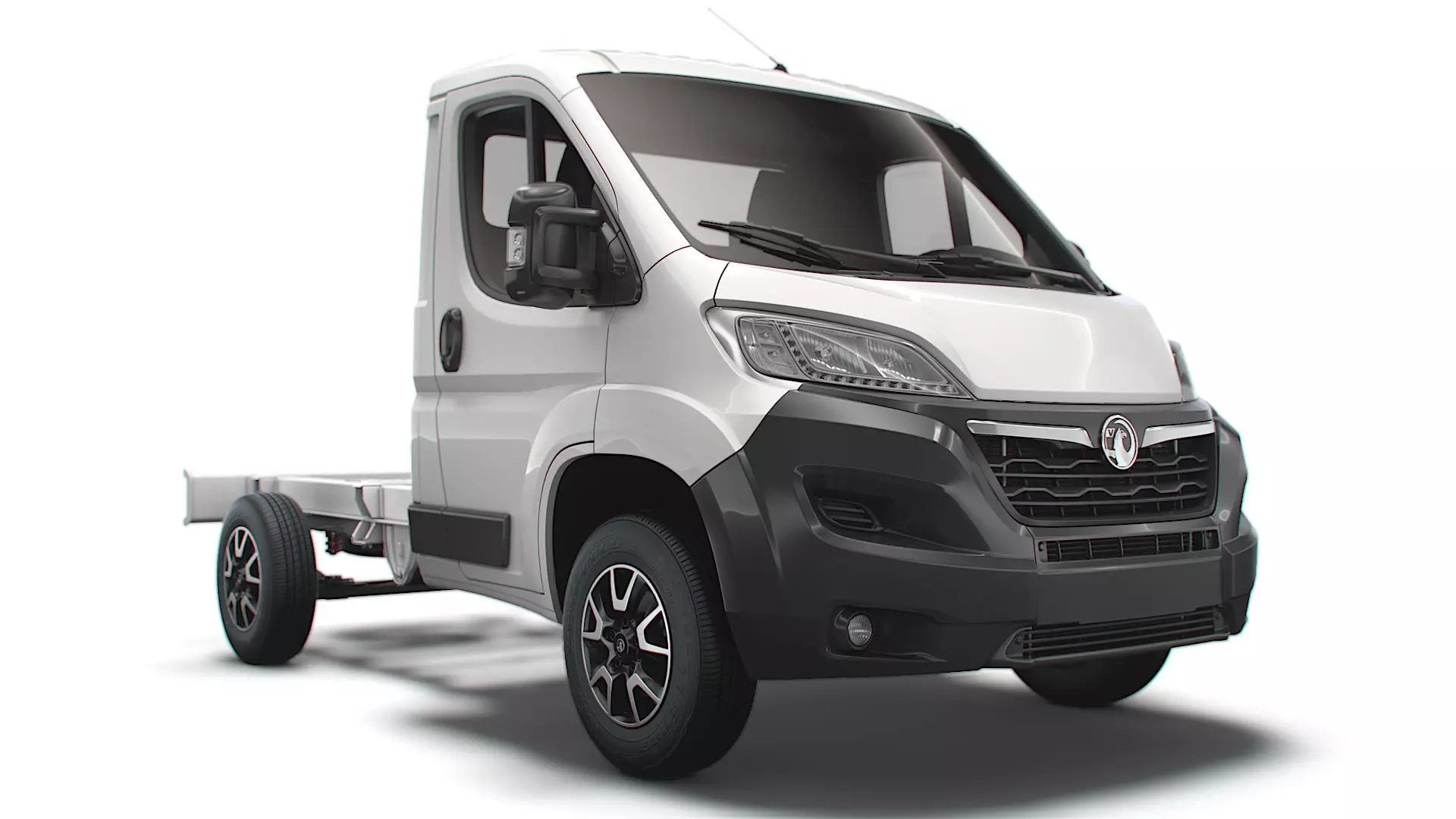 Vauxhall Movano Chassis Truck Single Cab 3000WB 2022 3D model_0