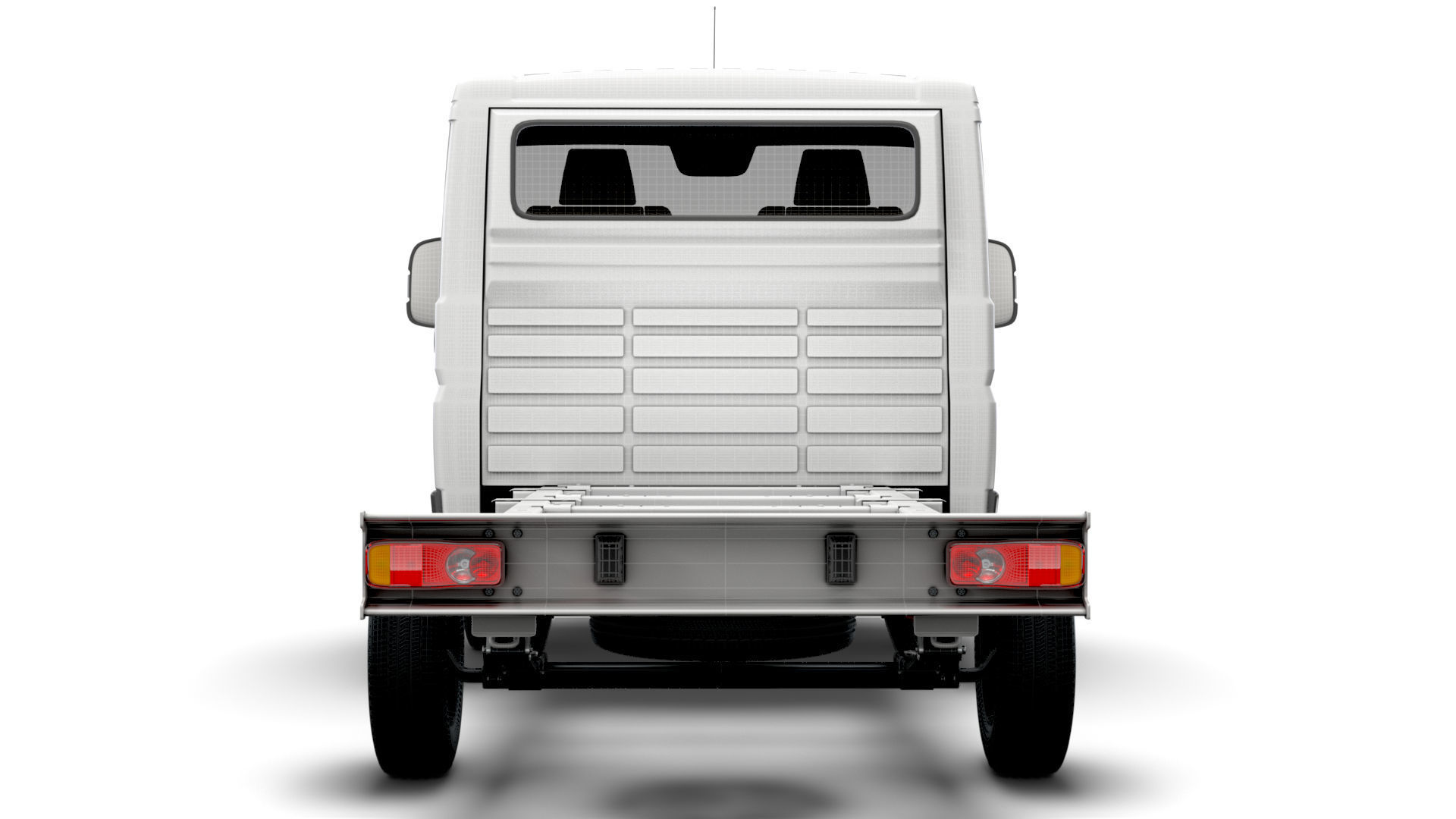 Vauxhall Movano Chassis Truck Single Cab 3000WB 2022 3D model_22