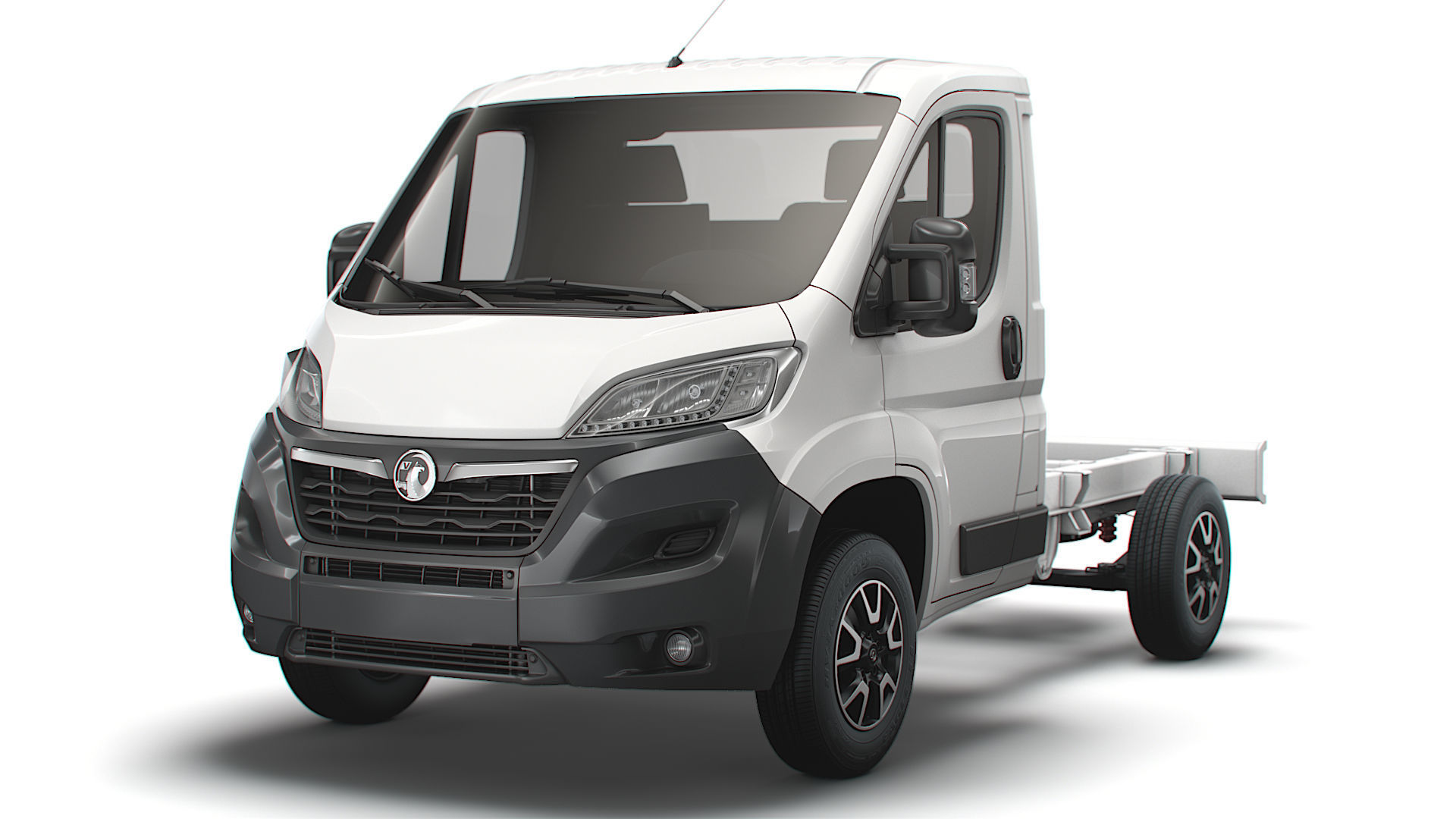 Vauxhall Movano Chassis Truck Single Cab 3000WB 2022 3D model_8