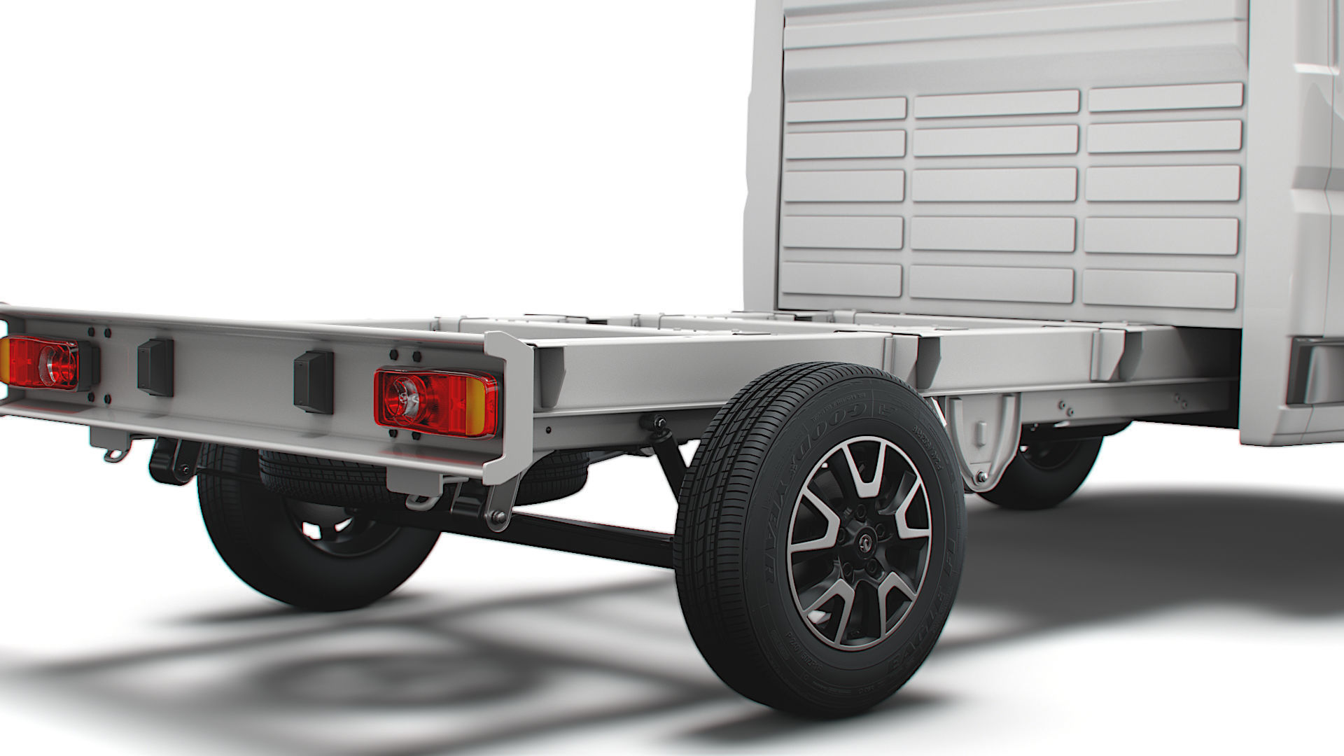 Vauxhall Movano Chassis Truck Single Cab 3000WB 2022 3D model_11