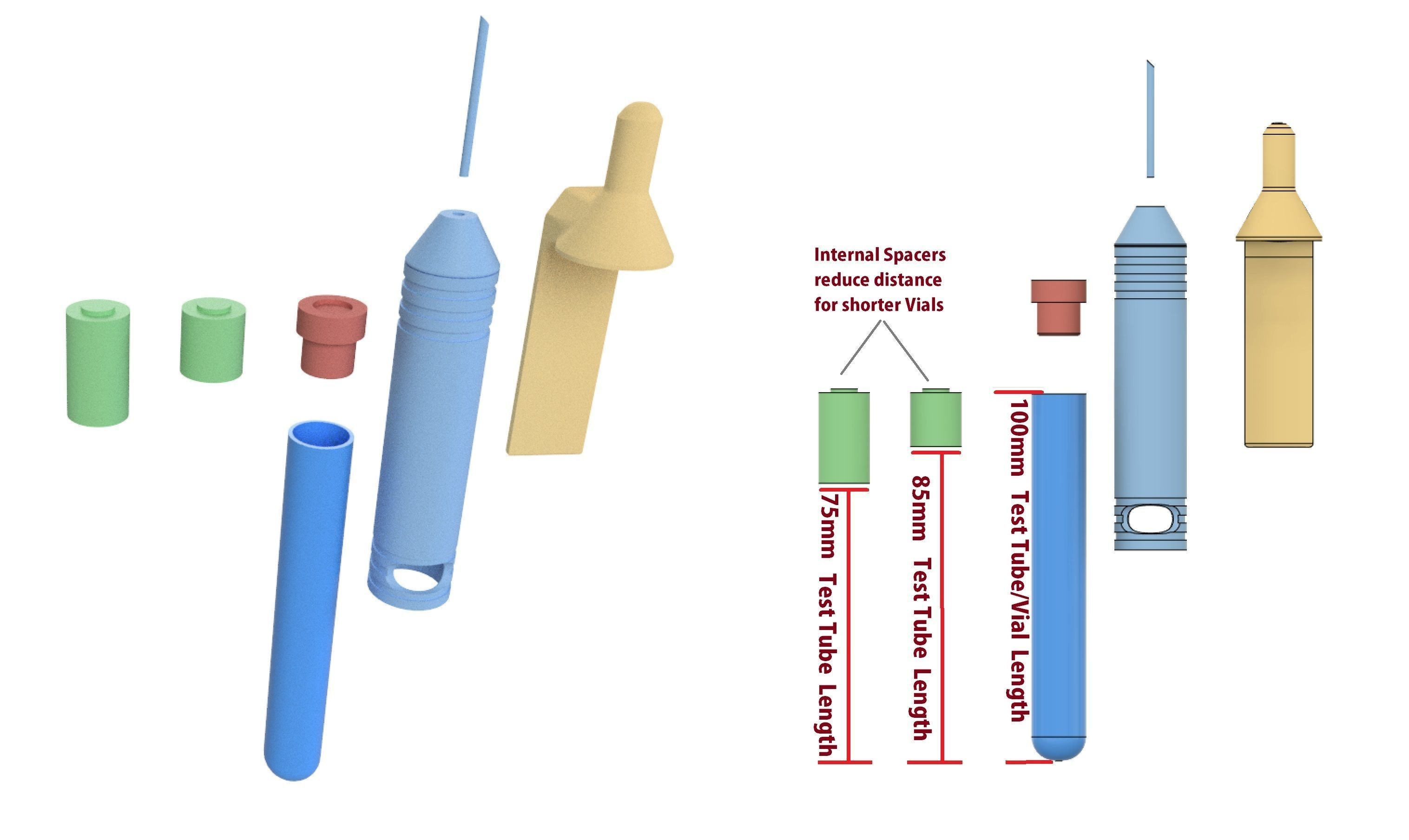Blade EDTA Darts 3D print model_5