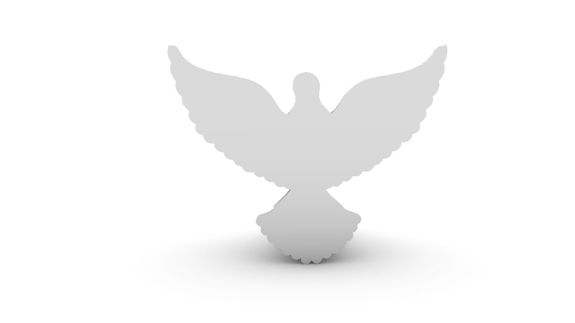 Holy Spirit - Dove - Espirito Santo 3D print model_5